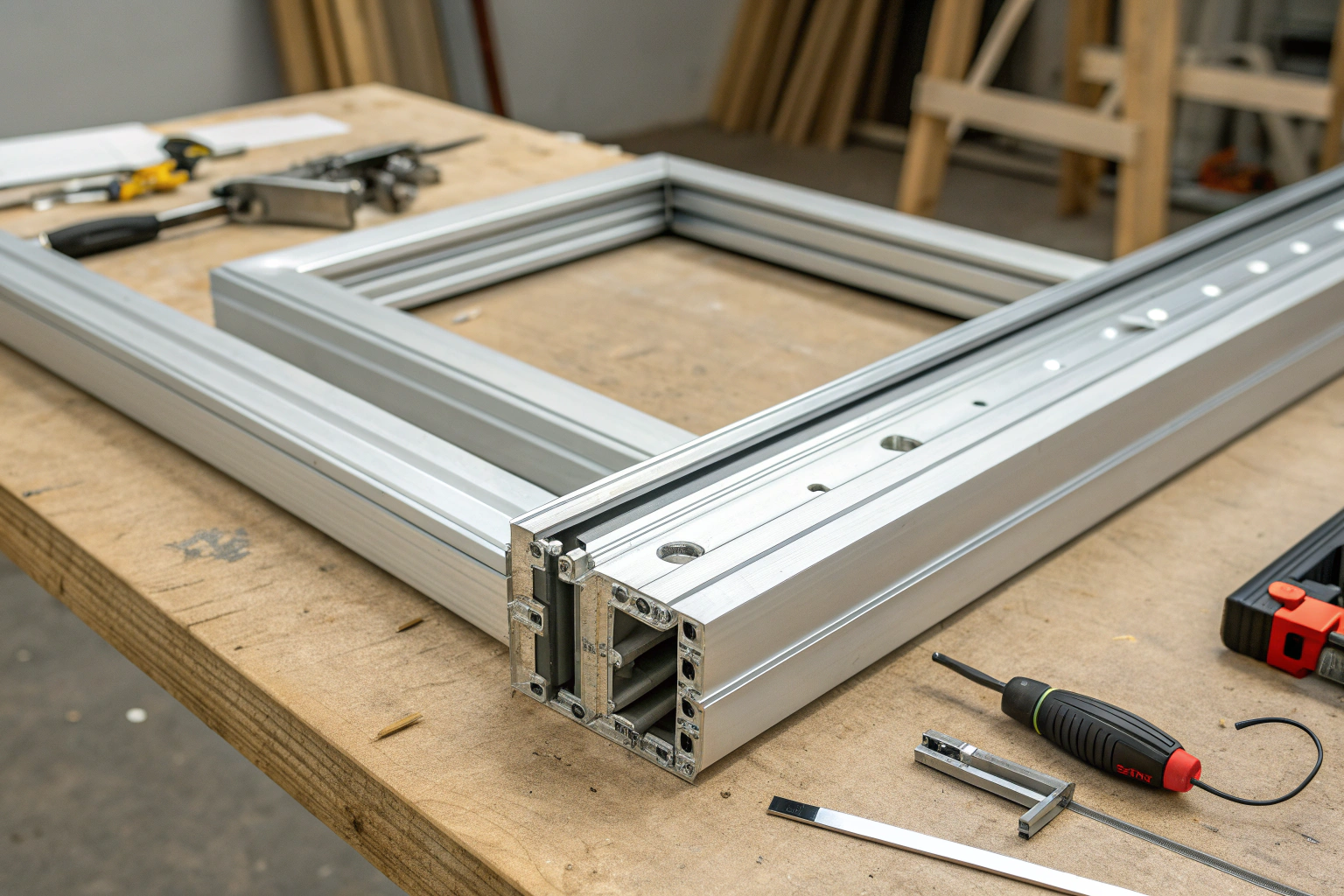How to Separate an Aluminum Window Frame?