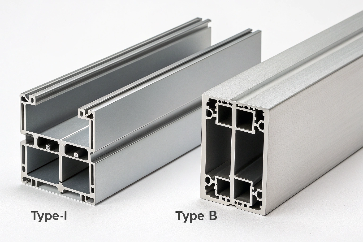 What Is the Difference Between Aluminium Profile I Type and B Type?