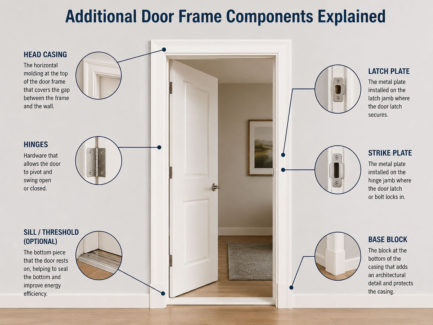 Additional Door Frame Components Explained