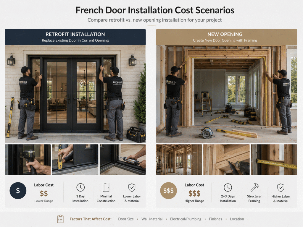 French Door Installation Costs